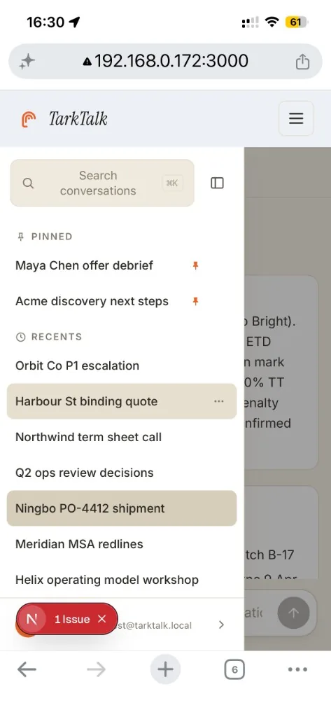 Superear conversation notes generated and synced